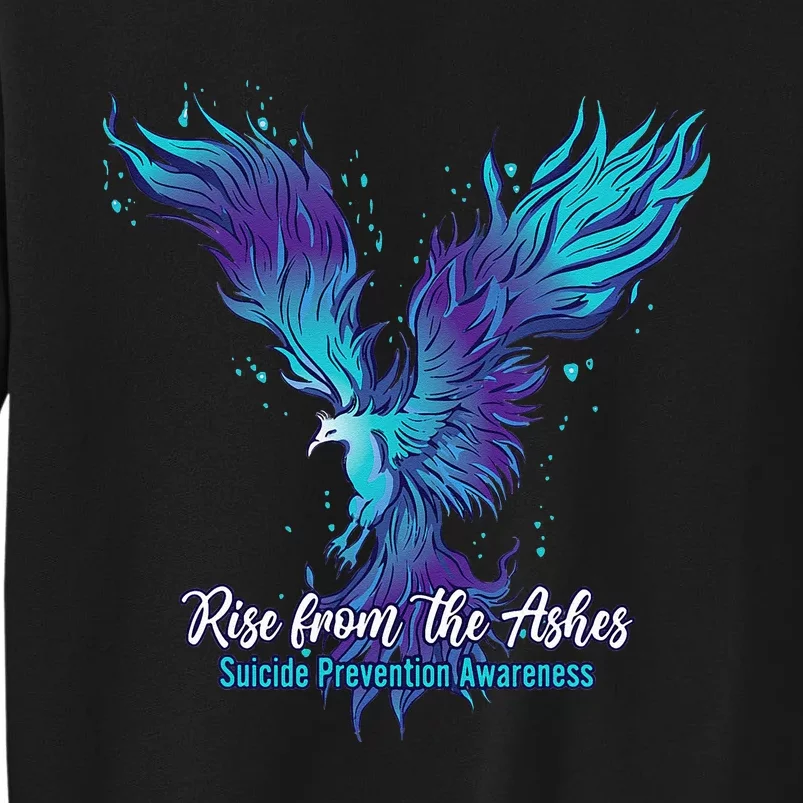 Suicide Prevention Awareness Phoenix Rise From The Ashes Sweatshirt