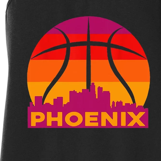 Sunset Phoenix Arizona Women's Racerback Tank