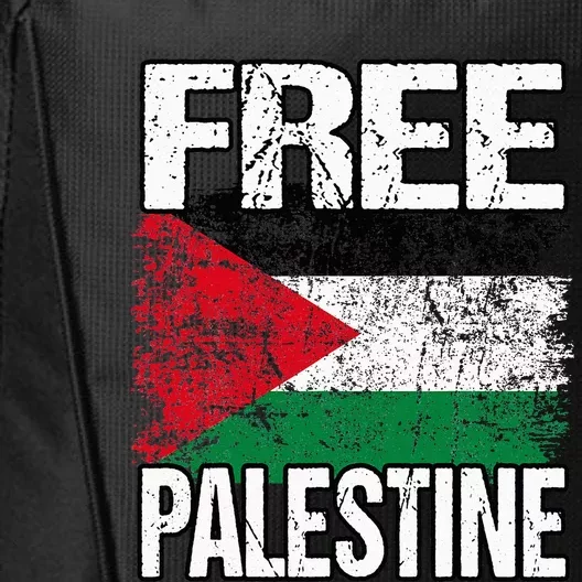 support Palestine and Gaza Jerusalem City Backpack