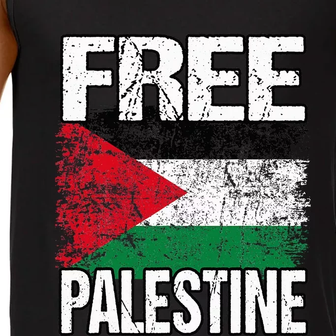 support Palestine and Gaza Jerusalem Comfort Colors® Tank Top