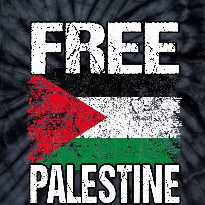 support Palestine and Gaza Jerusalem Tie-Dye T-Shirt