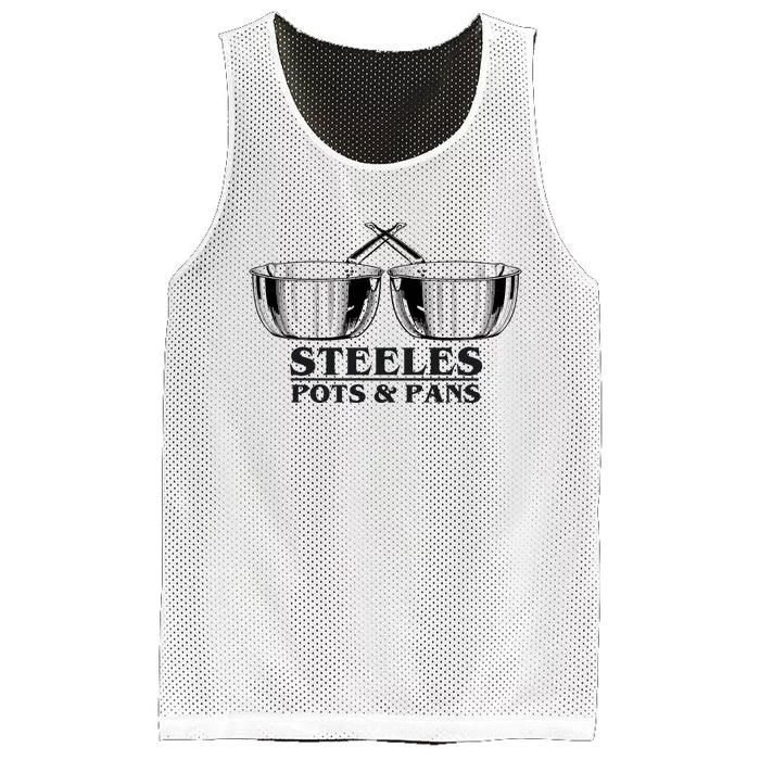 Steeles Pots And Pans Mesh Reversible Basketball Jersey Tank