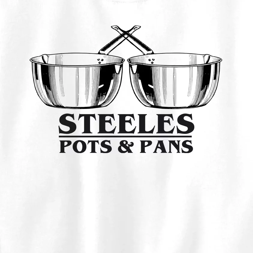 Steeles Pots And Pans Kids Sweatshirt