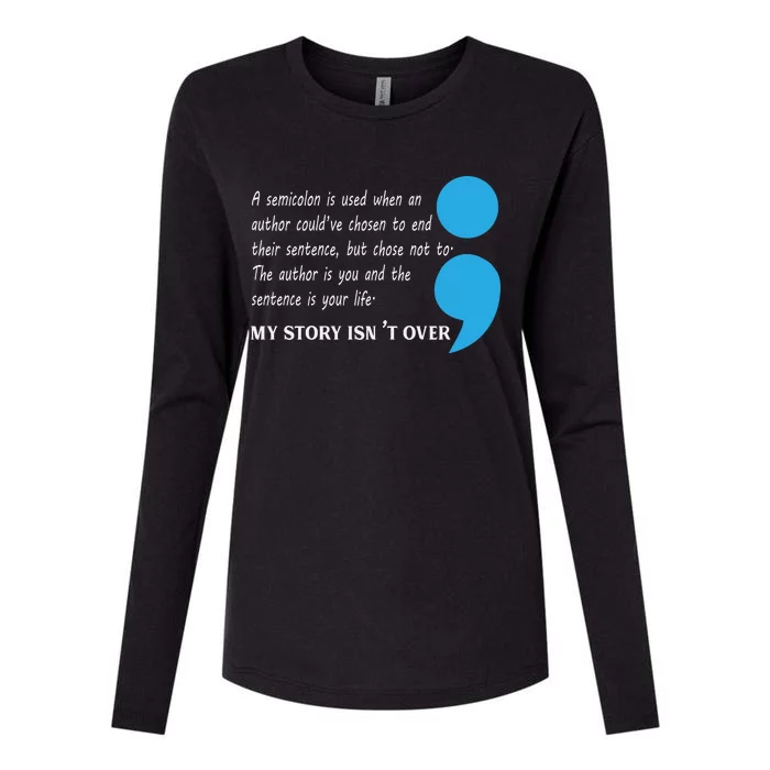 Suicide Prevention And Depression Awareness Womens Cotton Relaxed Long Sleeve T-Shirt