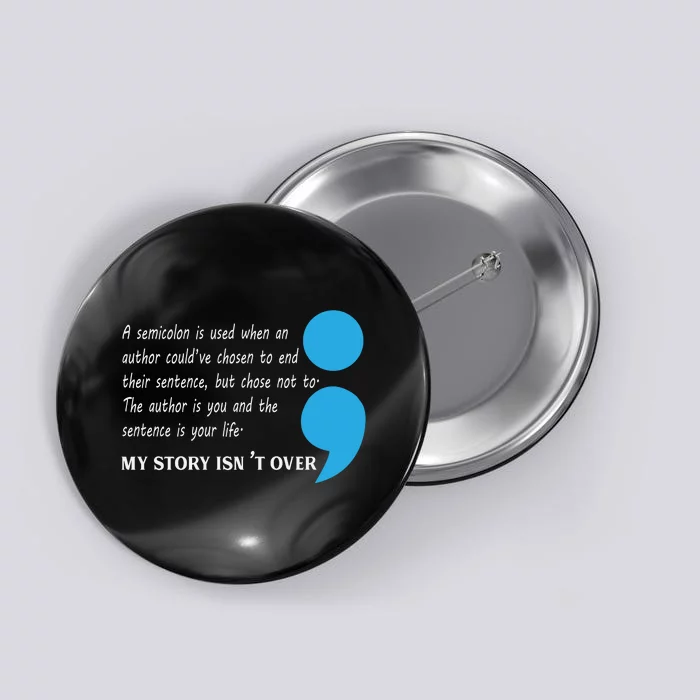 Suicide Prevention And Depression Awareness Button