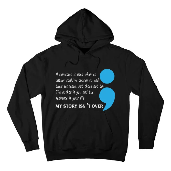 Suicide Prevention And Depression Awareness Tall Hoodie