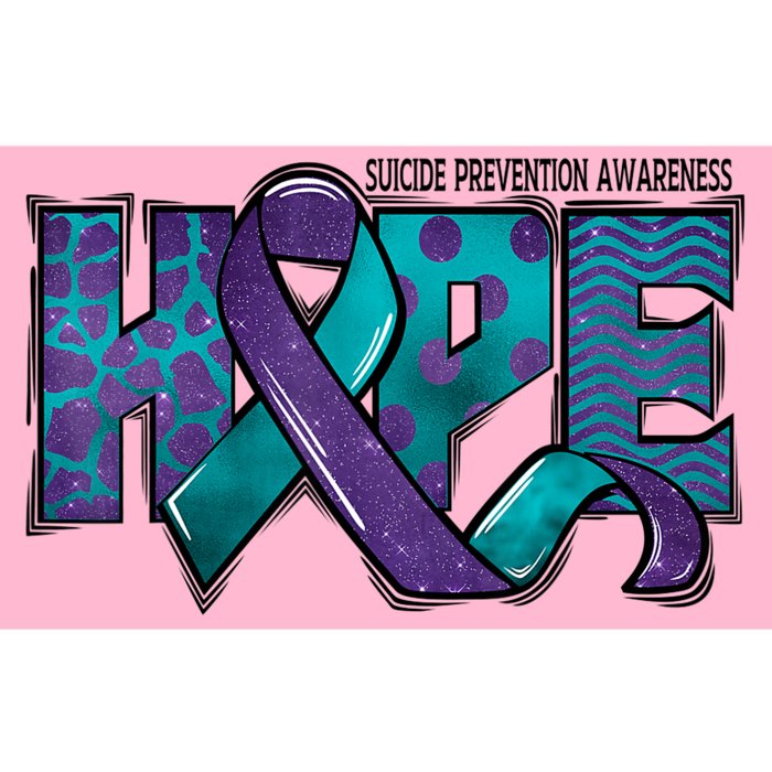 Suicide Prevention Awareness Warrior Hope Ribbon You Matter Bumper Sticker