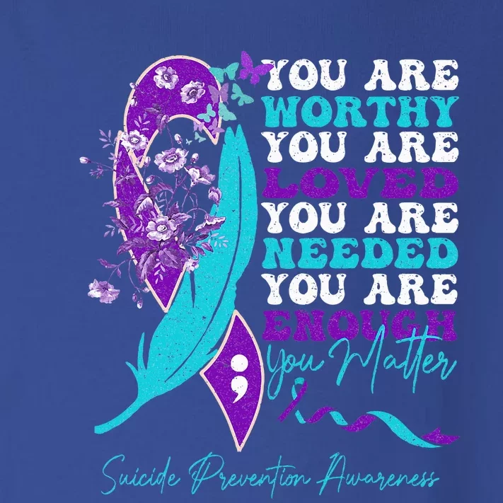 Suicide Prevention Awareness positive motivational quote Toddler Long Sleeve Shirt