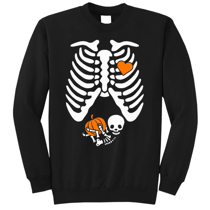 Skeleton Pregnancy Announcement Mom Sweatshirt