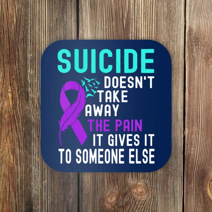 Suicide Prevention Awareness Coaster