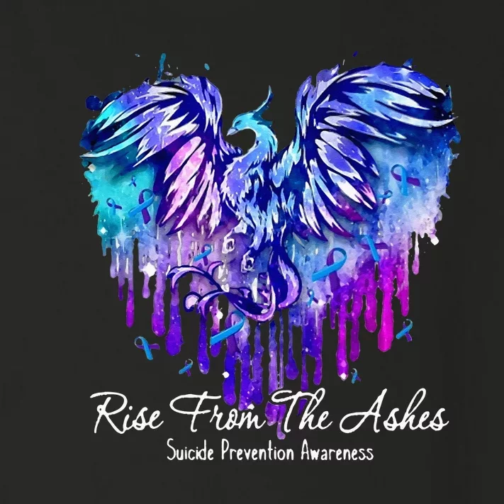 Suicide Prevention Awareness Rise From Phoenix The Ashes Toddler Long Sleeve Shirt