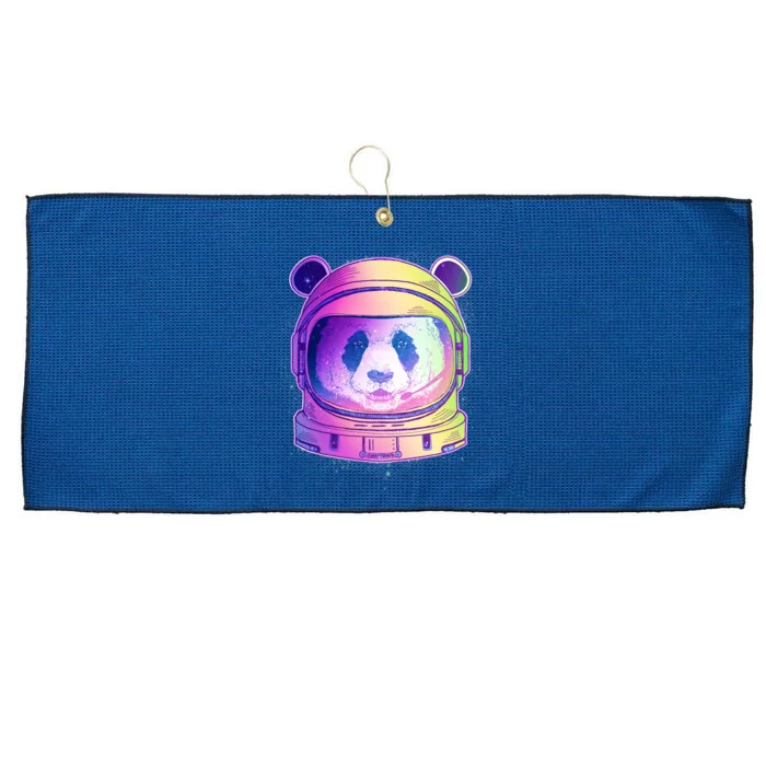 Space Astro Panda Large Microfiber Waffle Golf Towel