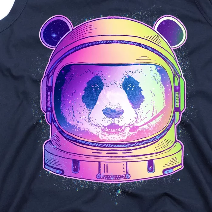 Space Astro Panda Tank Top