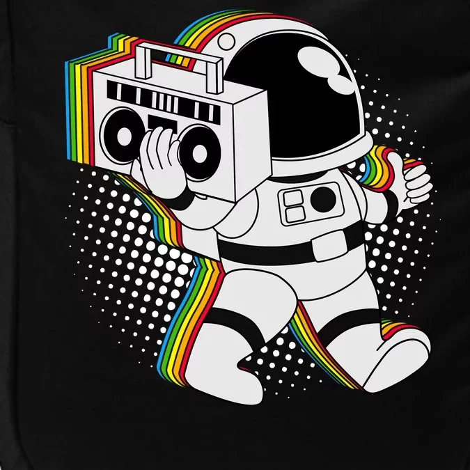 Space Astronaut Boombox Impact Tech Backpack