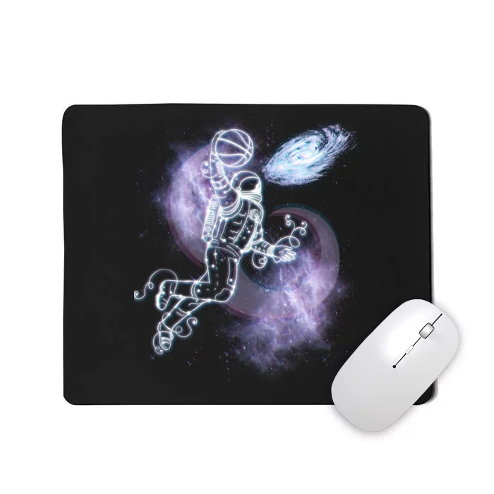 Space Astronaut Dunk Nebula Jam Mousepad