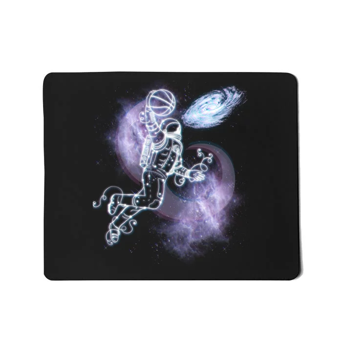 Space Astronaut Dunk Nebula Jam Mousepad