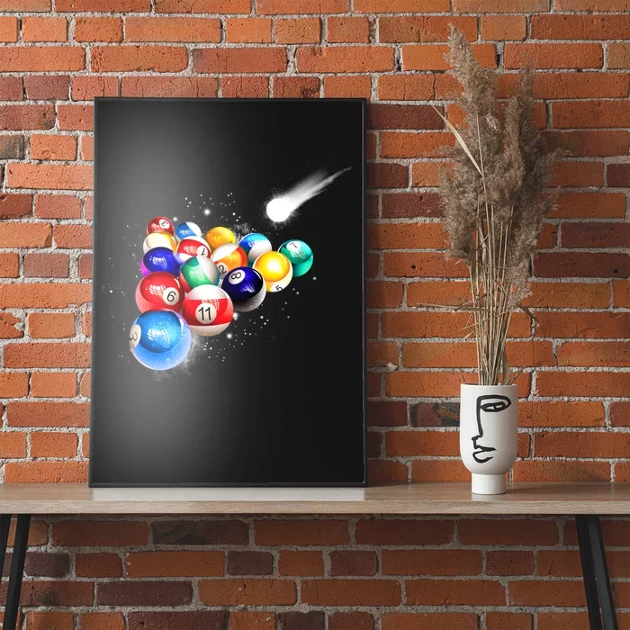 Space Billiards Poster