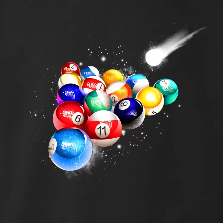 Space Billiards Toddler Hoodie