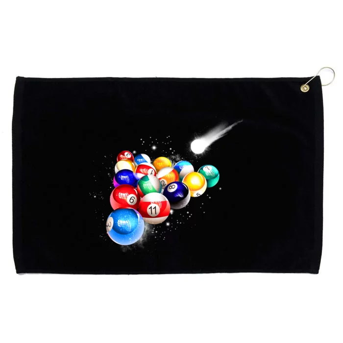 Space Billiards Grommeted Golf Towel