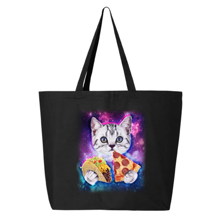 Space Cat Pizza And Tacos 25L Jumbo Tote