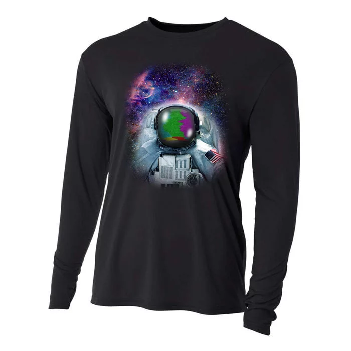 Space Channel Universe Cooling Performance Long Sleeve Crew