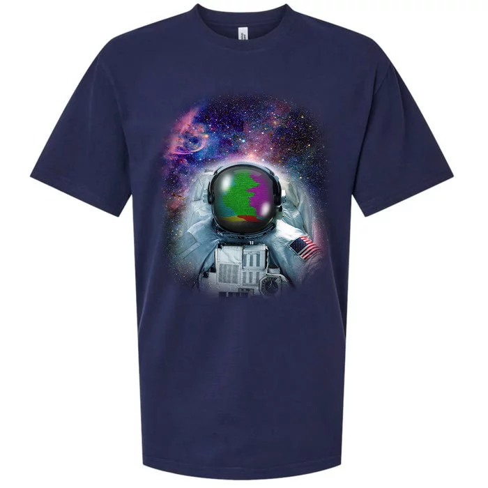 Space Channel Universe Sueded Cloud Jersey T-Shirt