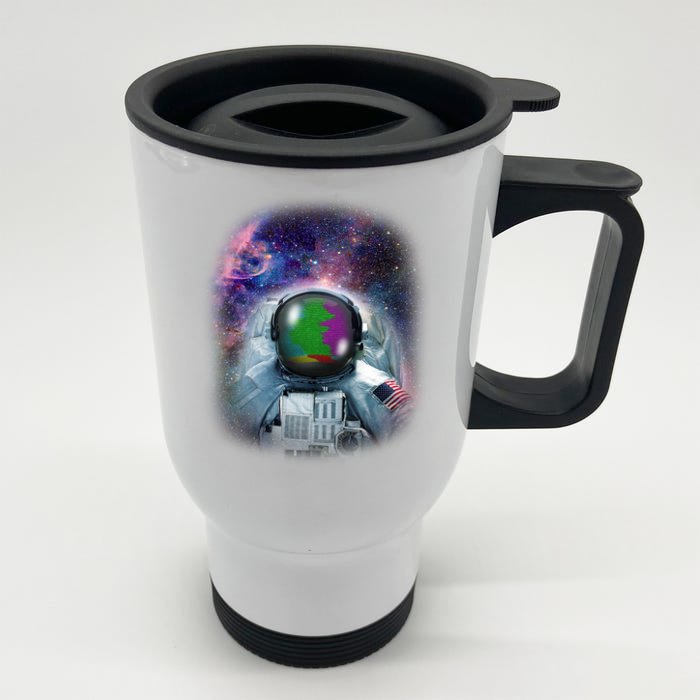 Space Channel Universe Front & Back Stainless Steel Travel Mug