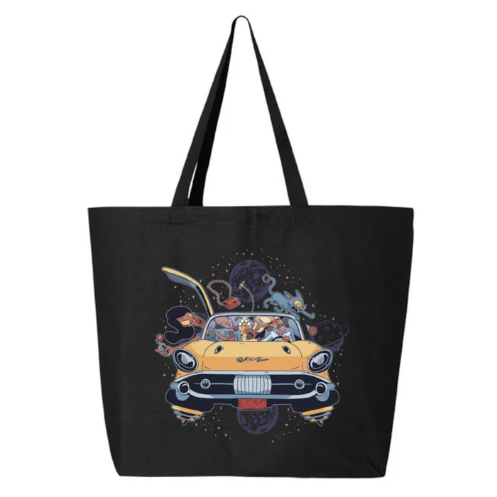 Space Family Cartoon 25L Jumbo Tote