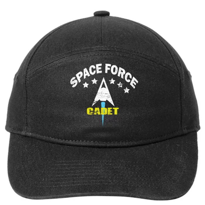 Space Force Cadet 7-Panel Snapback Hat