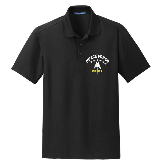 Space Force Cadet Dry Zone Grid Performance Polo