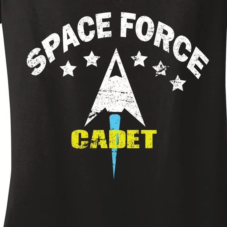 Space Force Cadet Women's V-Neck T-Shirt