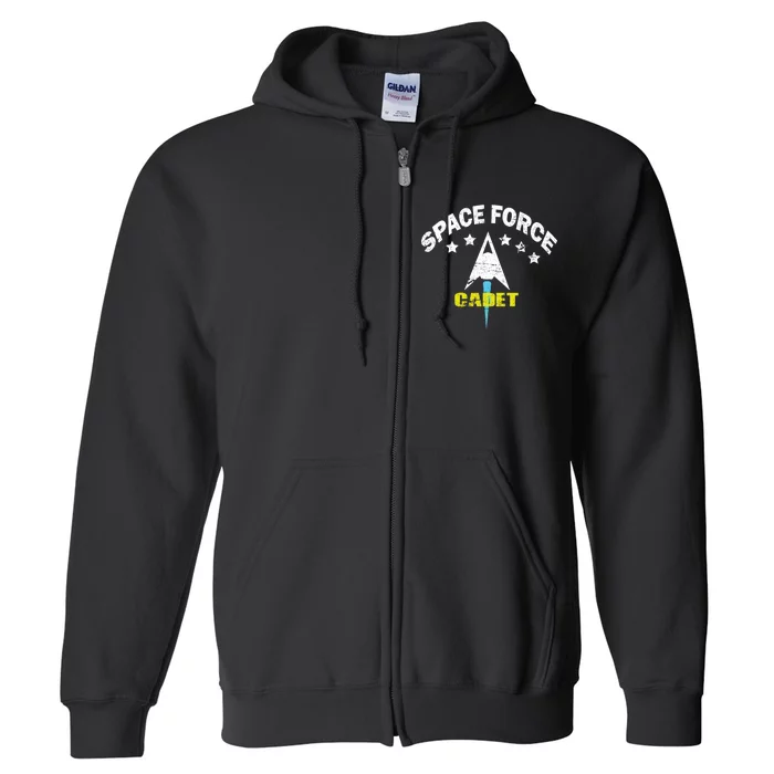 Space Force Cadet Full Zip Hoodie