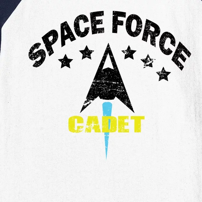 Space Force Cadet Baseball Sleeve Shirt