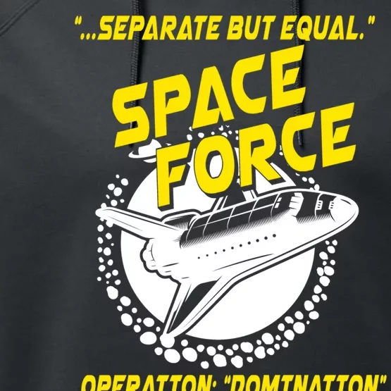 Space Force Operation Domination Performance Fleece Hoodie