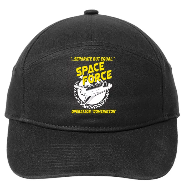 Space Force Operation Domination 7-Panel Snapback Hat