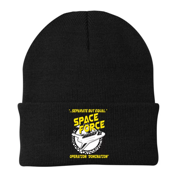 Space Force Operation Domination Knit Cap Winter Beanie