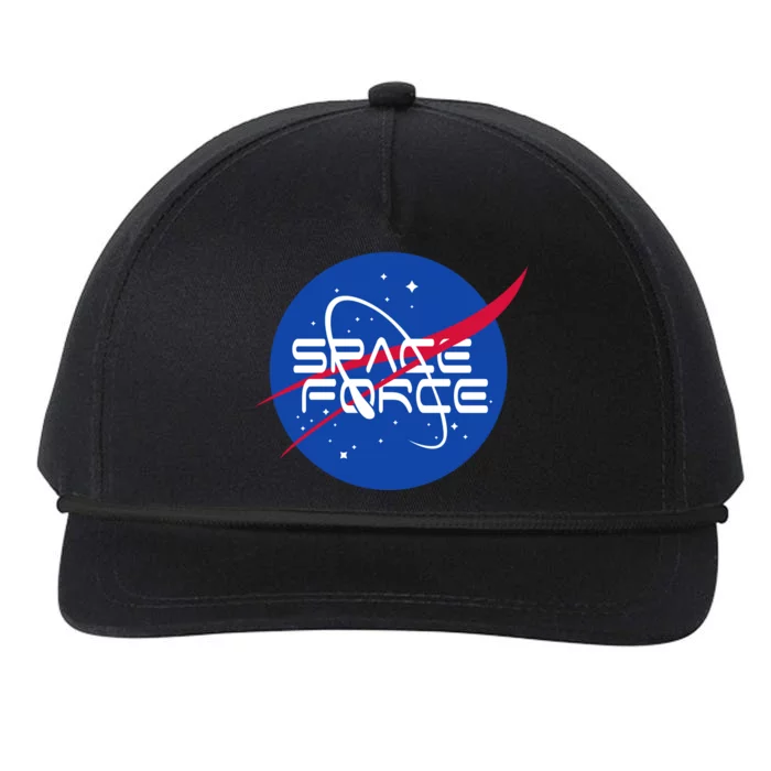 Space Force USA United States Logo Snapback Five-Panel Rope Hat