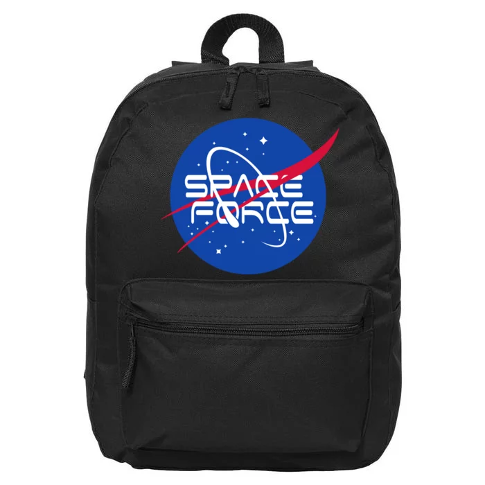 Space Force USA United States Logo 16 in Basic Backpack