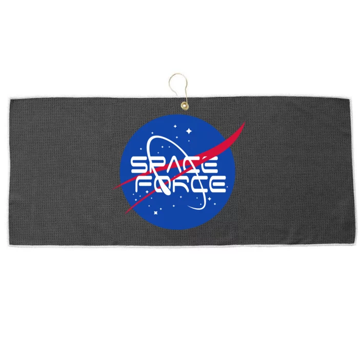 Space Force USA United States Logo Large Microfiber Waffle Golf Towel