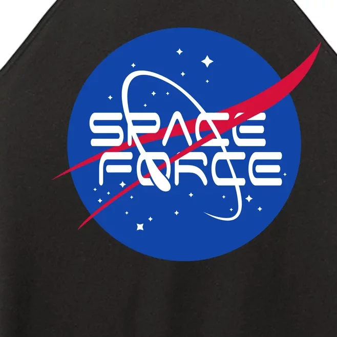 Space Force USA United States Logo Women’s Perfect Tri Rocker Tank