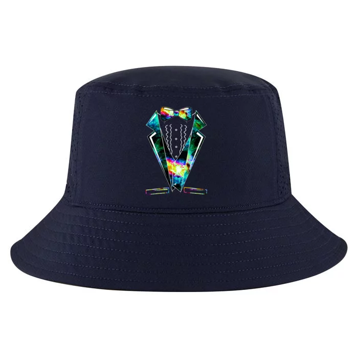 Space Galaxy Tuxedo Cool Comfort Performance Bucket Hat