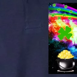 Space Hunger Irish in Space Rainbow Laser Softstyle Adult Sport Polo