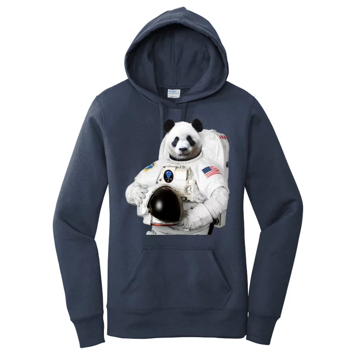 Space Panda USA Astronaut Women's Pullover Hoodie