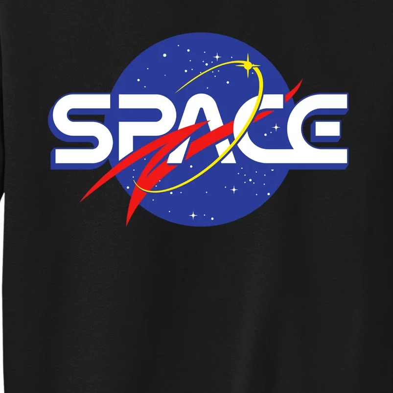 Space Retro logo Tall Sweatshirt