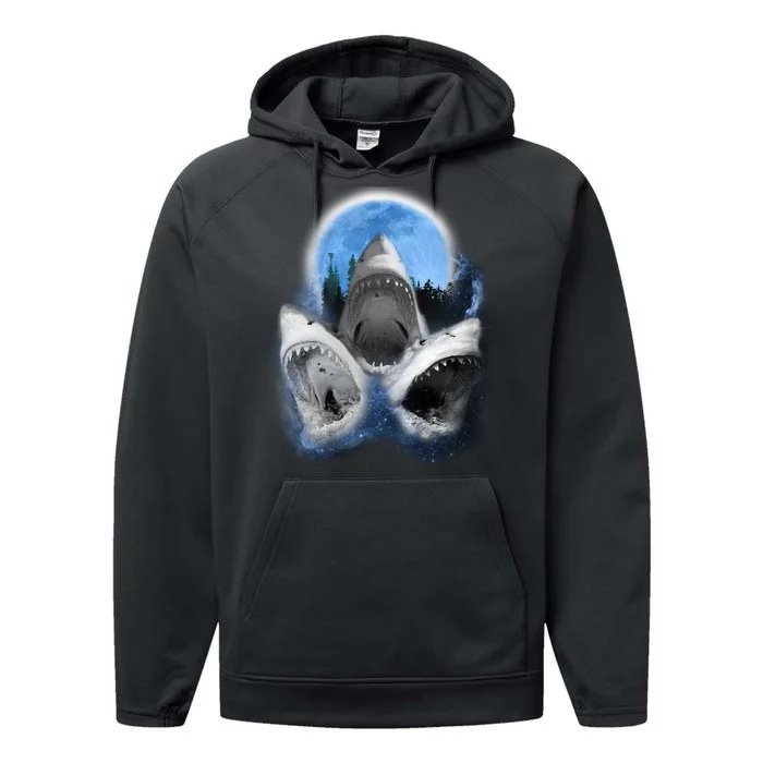 Space Sharks Universe Trio Performance Fleece Hoodie