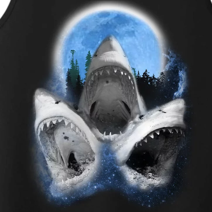 Space Sharks Universe Trio Performance Tank