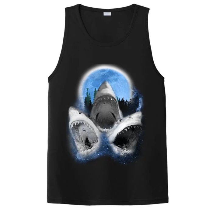 Space Sharks Universe Trio Performance Tank