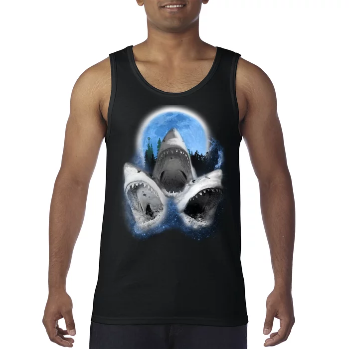 Space Sharks Universe Trio Tank Top