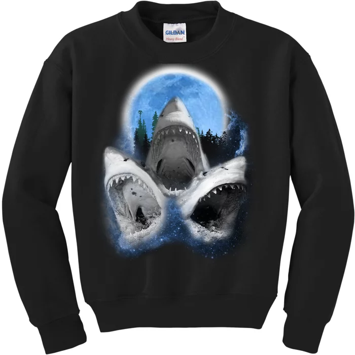 Space Sharks Universe Trio Kids Sweatshirt