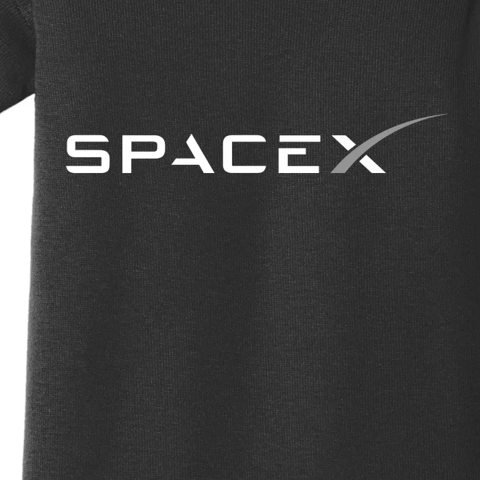 Space X Logo Baby Bodysuit